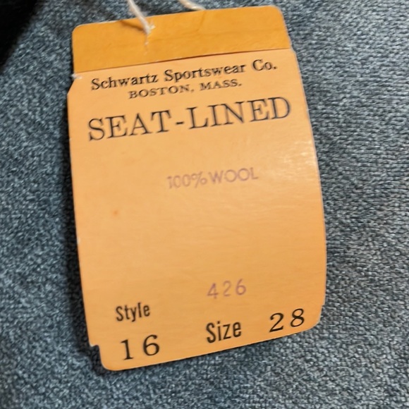 Vintage 1980s 100% wool pencil skirt handmade new with tags (23-129) - Picture 7 of 12